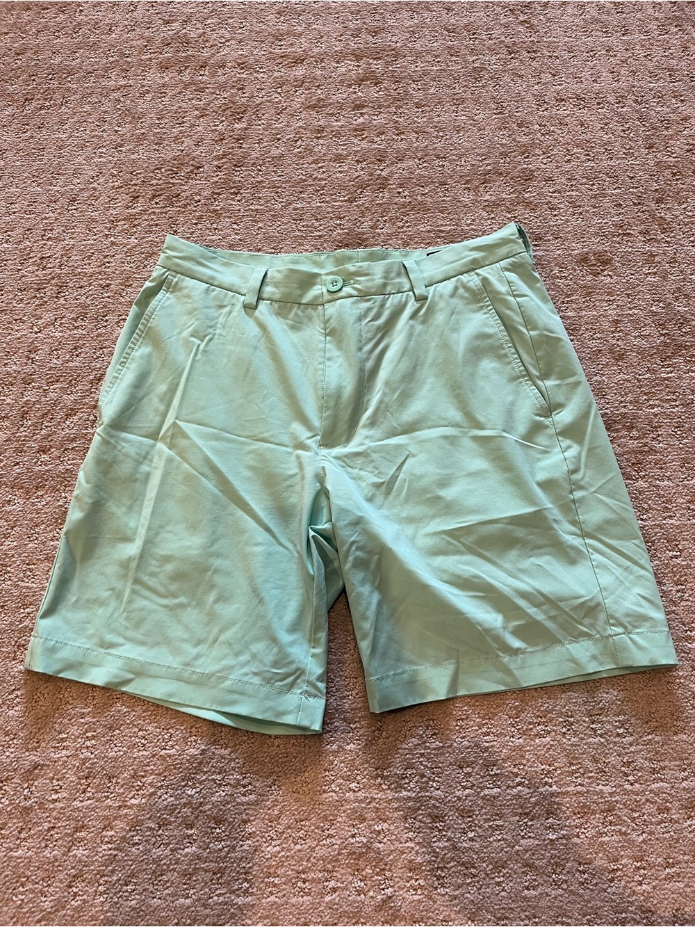 Vineyard Vines Light Mint Flat Front Performance Shorts